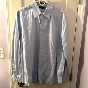 XL long sleeve light blue button up.